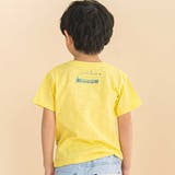 スラブ天竺トレインプリント半袖Tシャツ(80~130cm) | Noeil aime BeBe | 詳細画像6 