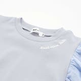 ドットドビーxストレッチフライス肩フリル半袖Tシャツ | Noeil aime BeBe | 詳細画像8