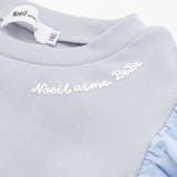 ドットドビーxストレッチフライス肩フリル半袖Tシャツ | Noeil aime BeBe | 詳細画像9