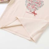 【お揃い】花柄バルーン5分袖スムースTシャツ(80~130cm) | Noeil aime BeBe | 詳細画像12 