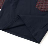チェック袖切り替え天竺長袖Tシャツ(80~130cm) | Noeil aime BeBe | 詳細画像12 