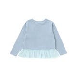 ウサギプリント裾フリル天竺長袖Tシャツ(80~130cm) | Noeil aime BeBe | 詳細画像10 