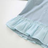 ウサギプリント裾フリル天竺長袖Tシャツ(80~130cm) | Noeil aime BeBe | 詳細画像15 