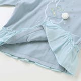 ウサギプリント裾フリル天竺長袖Tシャツ(80~130cm) | Noeil aime BeBe | 詳細画像16 