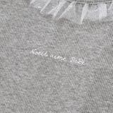 フリル襟テレコ長袖Tシャツ(80~130cm) | Noeil aime BeBe | 詳細画像5 