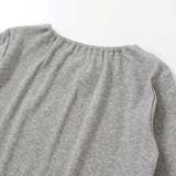 フリル襟テレコ長袖Tシャツ(80~130cm) | Noeil aime BeBe | 詳細画像6 