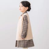 【お揃い】千鳥格子タータンチェック柄シャツワンピース(90~130cm) | SLAP SLIP | 詳細画像4 