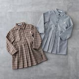 【お揃い】千鳥格子タータンチェック柄シャツワンピース(90~130cm) | SLAP SLIP | 詳細画像6 