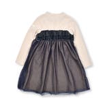 花柄チェック柄チュールドッキングワンピース(80~130cm) | SLAP SLIP | 詳細画像16 