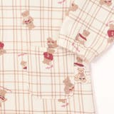 【お揃い】アニマルクマさん総柄クマ耳フード付きワンピース(80~130cm) | SLAP SLIP | 詳細画像11 