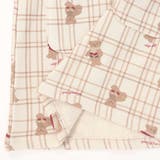 【お揃い】アニマルクマさん総柄クマ耳フード付きワンピース(80~130cm) | SLAP SLIP | 詳細画像12 