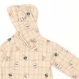 【お揃い】アニマルクマさん総柄クマ耳フード付きワンピース(80~130cm) | SLAP SLIP | 詳細画像15 