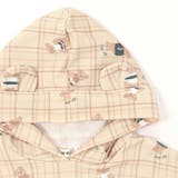 【お揃い】アニマルクマさん総柄クマ耳フード付きワンピース(80~130cm) | SLAP SLIP | 詳細画像16 