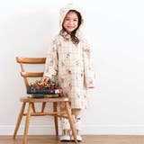 【お揃い】アニマルクマさん総柄クマ耳フード付きワンピース(80~130cm) | SLAP SLIP | 詳細画像3 