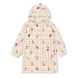 【お揃い】アニマルクマさん総柄クマ耳フード付きワンピース(80~130cm) | SLAP SLIP | 詳細画像7 