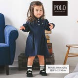 無地ボーダーライン襟ポロシャツワンピース | SLAP SLIP | 詳細画像3