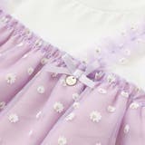 【お揃い】お花チュールスカートドッキングワンピース(80~130cm) | SLAP SLIP | 詳細画像10 