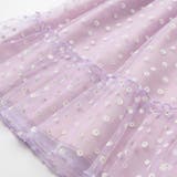 【お揃い】お花チュールスカートドッキングワンピース(80~130cm) | SLAP SLIP | 詳細画像12 