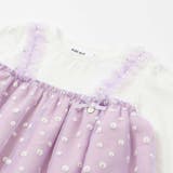 【お揃い】お花チュールスカートドッキングワンピース(80~130cm) | SLAP SLIP | 詳細画像8 