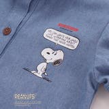【PEANUTS×SLAP SLIP】75周年プリントシャツワンピース(80~1… | SLAP SLIP | 詳細画像16 