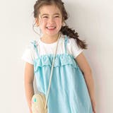 【お揃い】肩リボンドッキングワンピース(80~130cm) | SLAP SLIP | 詳細画像3 