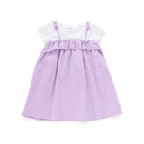 【お揃い】肩リボンドッキングワンピース(80~130cm) | SLAP SLIP | 詳細画像9 