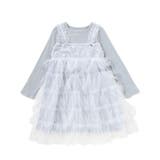 【お揃い】スカラップチュールスカートドッキングワンピース(80~130cm) | SLAP SLIP | 詳細画像6 