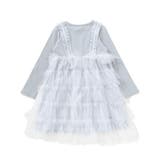 【お揃い】スカラップチュールスカートドッキングワンピース(80~130cm) | SLAP SLIP | 詳細画像7 