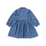 刺しゅう総柄襟付きデニムワンピース(80~130cm) | SLAP SLIP | 詳細画像7 