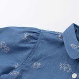 刺しゅう総柄襟付きデニムワンピース(80~130cm) | SLAP SLIP | 詳細画像9 