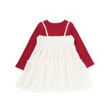 イチゴ刺しゅうフワフワチュールティアードドッキングワンピース | SLAP SLIP | 詳細画像16 