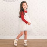 イチゴ刺しゅうフワフワチュールティアードドッキングワンピース | SLAP SLIP | 詳細画像3 