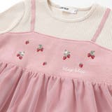 イチゴ刺しゅうフワフワチュールティアードドッキングワンピース | SLAP SLIP | 詳細画像8 