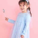 フワフワお城刺しゅうチュールドッキングワンピース(80~130cm) | SLAP SLIP | 詳細画像4 