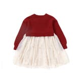 ニット×チュールハートたっぷり切替ワンピース(80~130cm) | SLAP SLIP | 詳細画像6 