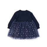 ニット×チュールハートたっぷり切替ワンピース(80~130cm) | SLAP SLIP | 詳細画像9 