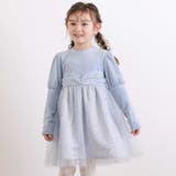 きらめく星のチュールマントつきベロアワンピース(80~130cm) | SLAP SLIP | 詳細画像30 