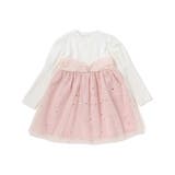 きらめく星のチュールマントつきベロアワンピース(80~130cm) | SLAP SLIP | 詳細画像4 