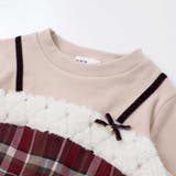 【お揃い】キラキラ刺しゅうボアドッキングワンピース(80~130cm) | SLAP SLIP | 詳細画像11 