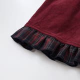 【お揃い】キラキラ刺しゅうボアドッキングワンピース(80~130cm) | SLAP SLIP | 詳細画像8 