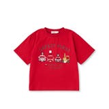 はたらくくるまモチーフ刺しゅう無地半袖Tシャツ+プリントボーダー柄長袖Tシャツ2… | SLAP SLIP | 詳細画像9 