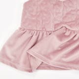 ラメ花キルトファーキャミソール+キラキラネックレス風プリント肩フリルトップス(8… | SLAP SLIP | 詳細画像16 