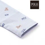 POLO総柄プリントTシャツ+クマさん刺しゅうベスト2点セット | SLAP SLIP | 詳細画像10 