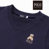 POLO総柄プリントTシャツ+クマさん刺しゅうベスト2点セット | SLAP SLIP | 詳細画像13 