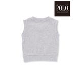 POLO総柄プリントTシャツ+クマさん刺しゅうベスト2点セット | SLAP SLIP | 詳細画像20 