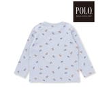 POLO総柄プリントTシャツ+クマさん刺しゅうベスト2点セット | SLAP SLIP | 詳細画像7 
