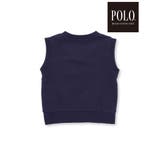 POLO総柄プリントTシャツ+クマさん刺しゅうベスト2点セット | SLAP SLIP | 詳細画像8 