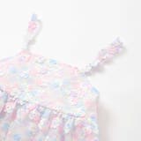 【お揃い】お花レースキャミ+天竺長袖Tシャツ2点セット(80~130cm) | SLAP SLIP | 詳細画像13 