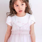 ラメチュールキャミソール+半袖Tシャツ2点セット(80~130cm) | SLAP SLIP | 詳細画像23 