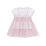 ラメチュールキャミソール+半袖Tシャツ2点セット(80~130cm) | SLAP SLIP | 詳細画像5 